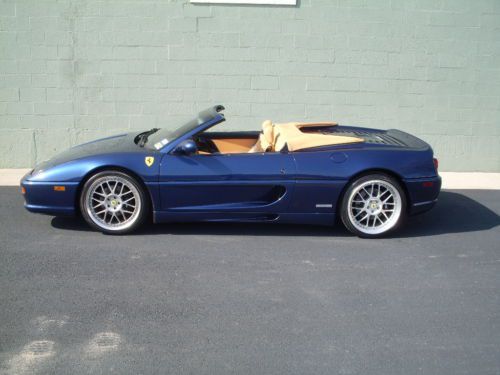 1998 ferrari 355 spider 36k miles 6sp books records well maintained priced  sell