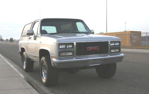 1989 gmc jimmy sle full size luxury 4x4