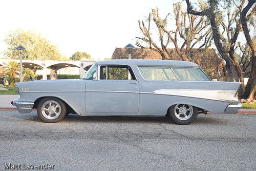 1957 chevy nomad wagon chevrolet ps pb disc 350 engine turbo 350 trans 12 bolt