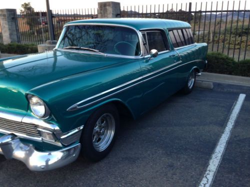 1956 Chevy Nomad Belair 307 ci V8 auto trans, image 2