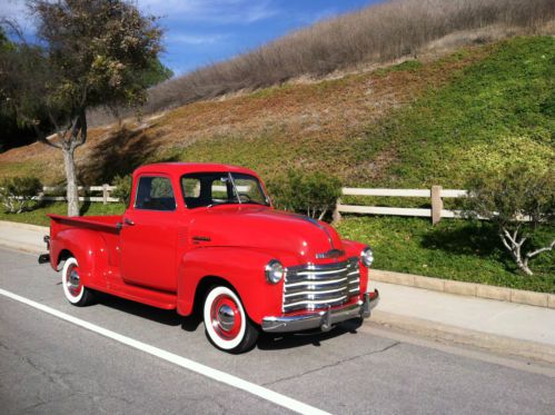 1950 chevy chevrolet 3100 pickup truck frame off restored