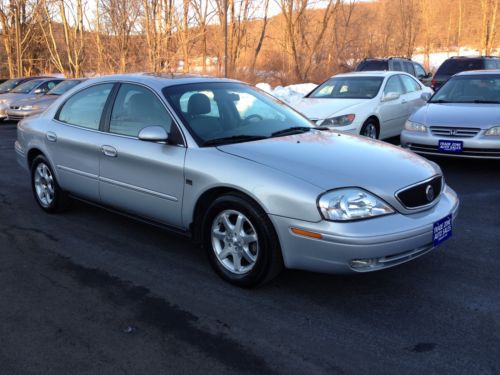 No reserve nr 2001 mercury sable ls leather sunroof super clean 6 disk cd runs a