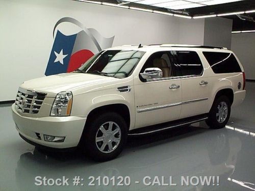 2009 cadillac escalade esv nav dual dvd rear cam 62k mi texas direct auto