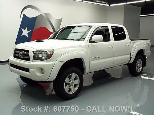 2009 toyota tacoma sr5 dbl cab 4x4 6 spd trd sport 52k! texas direct auto