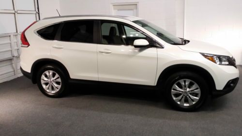 2013 honda cr-v ex-l awd leather heated seats moon roof 6k miles free shipping