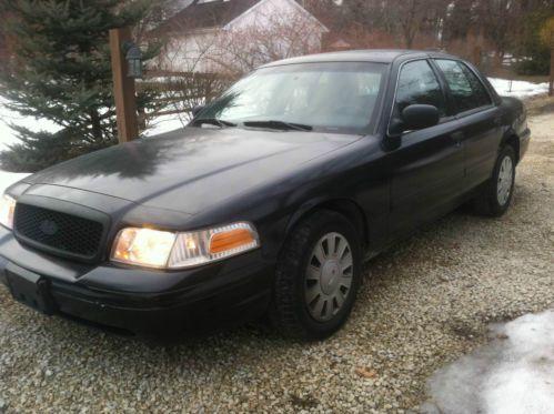 2008 ford crown victoria police interceptor sedan 4-door 4.6l