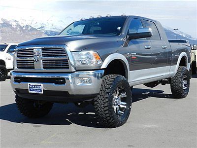 Dodge ram mega cab laramie 4x4 cummins diesel custom new lift wheels tires auto