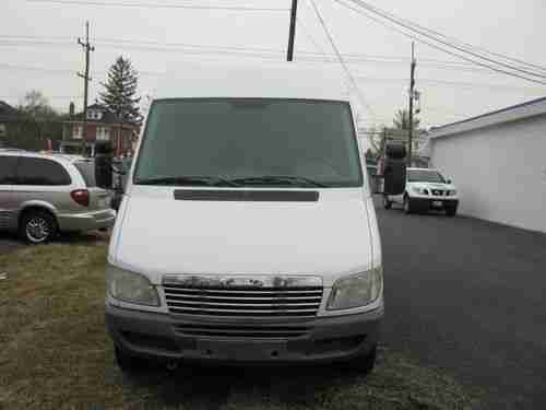 2004 DODGE SPRINTER 3500 HIGH TOP CARGO VAN TRANSPORTER MERCEDES BENZ DIESEL, image 2