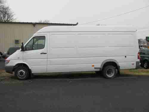 2004 DODGE SPRINTER 3500 HIGH TOP CARGO VAN TRANSPORTER MERCEDES BENZ DIESEL, image 3
