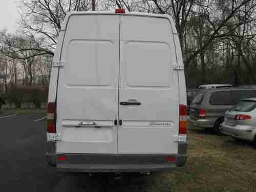 2004 DODGE SPRINTER 3500 HIGH TOP CARGO VAN TRANSPORTER MERCEDES BENZ DIESEL, image 4