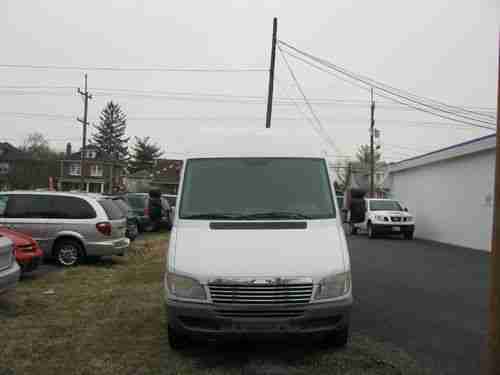 2004 DODGE SPRINTER 3500 HIGH TOP CARGO VAN TRANSPORTER MERCEDES BENZ DIESEL, image 5