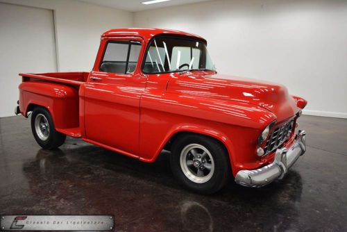 1956 chevrolet big back window custom truck nice look!
