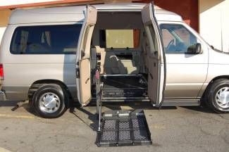 Nice h-cap accessible, lowered floor, raised roof, wheelchair lift equipped van!