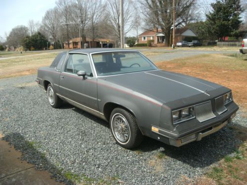 1986 oldsmobile cutlass supreme brougham v8 matching numbers  rustfree 1 owner