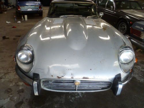 Jaguar 1973 xke roadster v-12 automatic &amp; air -garage find project