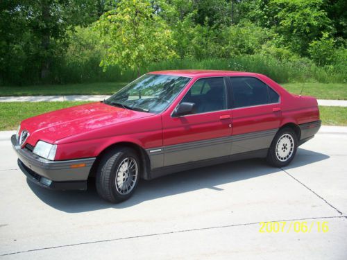 Beautiful rare &amp; red italian sport sedan