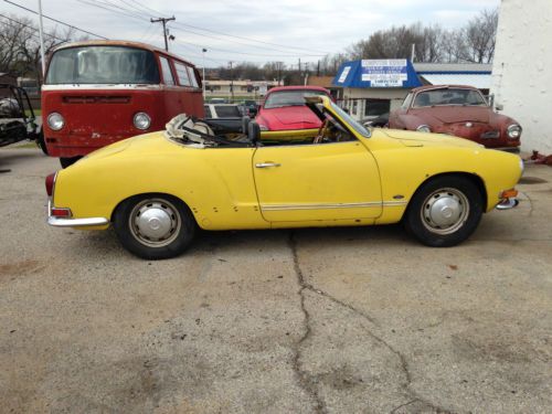 71 vw karmann ghia convertable