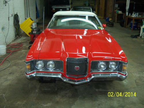 1971 mercury couger xr 7 convertible