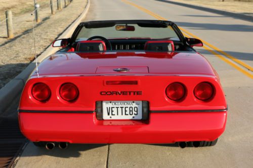 1989 Chevrolet Corvette Base Convertible 2-Door 5.7L, image 11