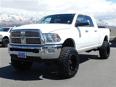 Dodge ram mega cab laramie 4x4 cummins diesel custom new lift wheels tires nav