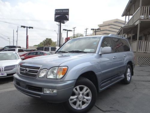 2005 lexus lx 470 4wd navigation rear camera moonroof dvd