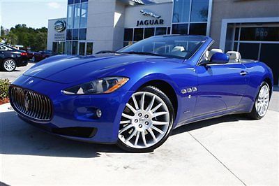 2012 maserati granturismo convertible sport - 1 owner - florida vehicle