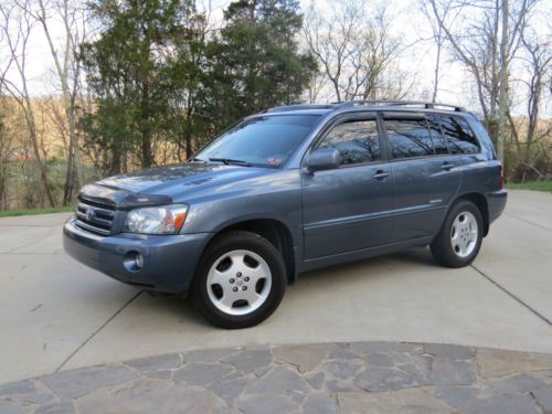 2006 toyota highlander limited sport utility 4-door 3.3l