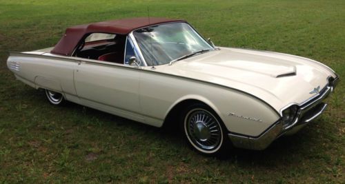 Beautiful original 1961 ford thunderbird t bird convertible (55 56 57 58 59 60)