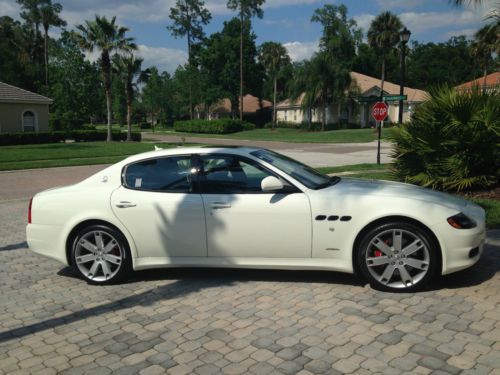 2012 maserati quatraporte rare interior!