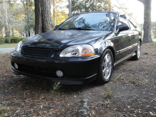 1997 Honda Civic EX Coupe 2-Door 1.6L, 5 Speed, Si Wheels, Si Seats, Si Trim, US $4,500.00, image 7
