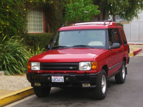 1997 land rover discovery se - fully serviced, low miles, beautiful, no reserve!