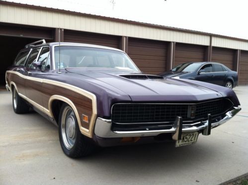 70 torino wagon, factory 429, factory purple with woodgrain.