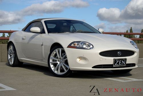 2009 jaguar xk convertible rare pearlescent diamond edition 1 owner msrp $93k