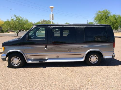 1999 ford e-150 econoline custom conversion van no reserve