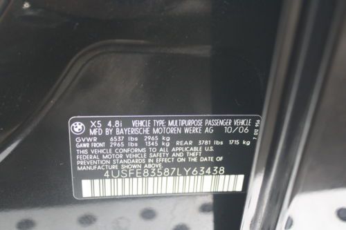 07 BMW X5 4.8i SUV VERY CLEAN PA INSPECTED HEATED SEATS LEATHER PANORAMIC ROOF, US $23,900.00, image 55