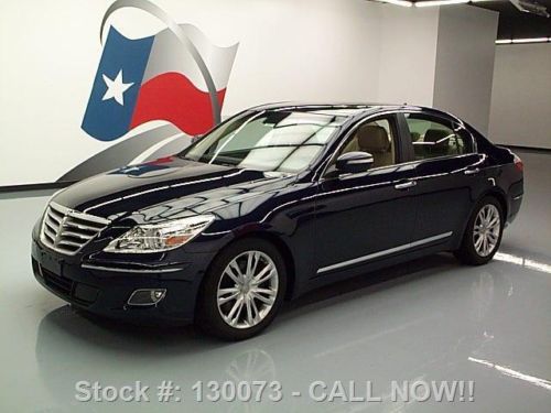 2011 hyundai genesis 4.6 sunroof nav rear cam 31k miles texas direct auto