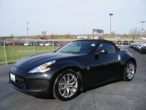 convertible sports car power top black automatic low miles, image 3