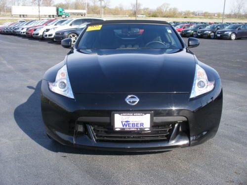 convertible sports car power top black automatic low miles, image 12