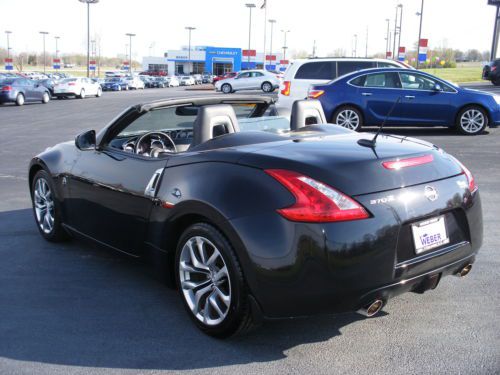 convertible sports car power top black automatic low miles, image 17