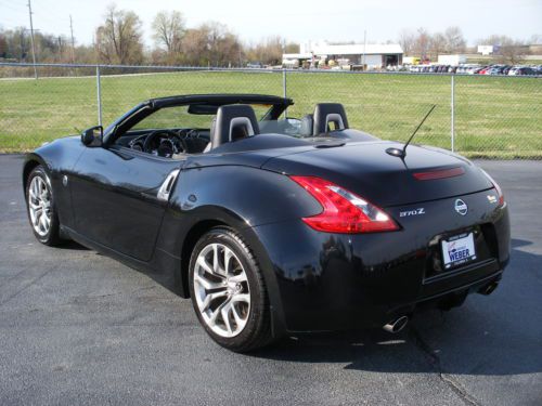 convertible sports car power top black automatic low miles, image 18