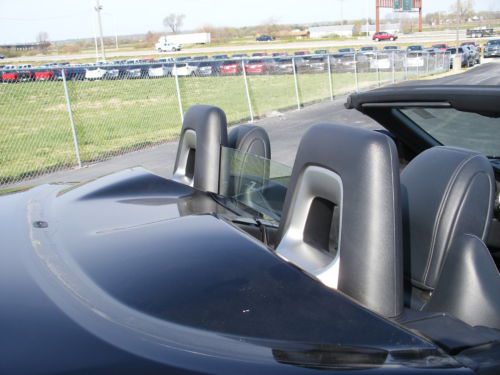 convertible sports car power top black automatic low miles, image 39