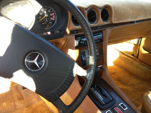 Classic Mercedes-Benz-1973 SL 450 Convertible with 2 Hard Tops, Maroon, White, US $9,600.00, image 12