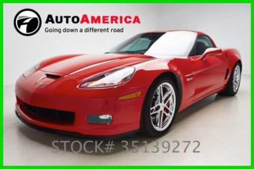 We finance! 10457 miles 2007 chevrolet corvette z06 7l v8 16v premium