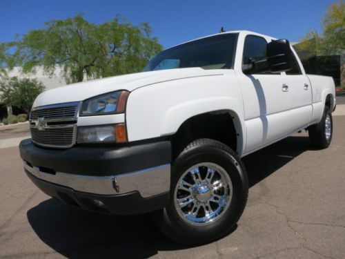Duramax diesel crew cab leather heated seats sunroof 18&#034; whls loaded 08 06 05