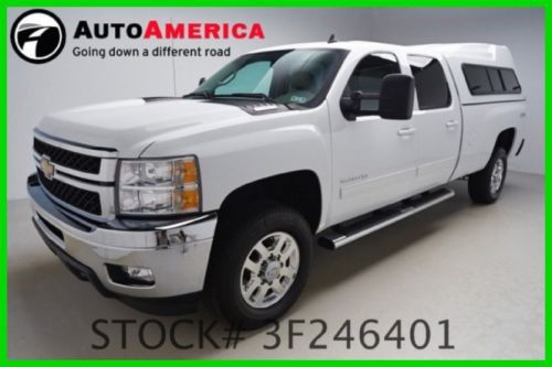 We finance! 6332 miles 2011 chevrolet silverado 3500hd srw ltz turbo 6.6l v8 32v