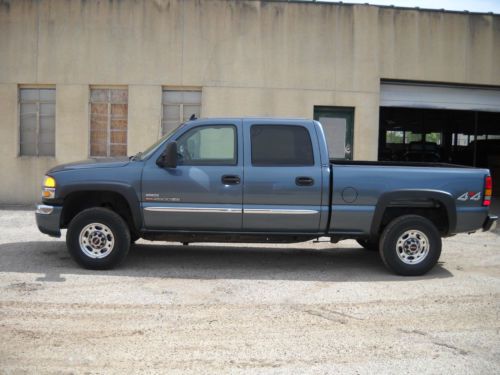 2007 gmc classic sierra  2500 hd 4wd crew cab duramax 6.6l turbo diesel v8