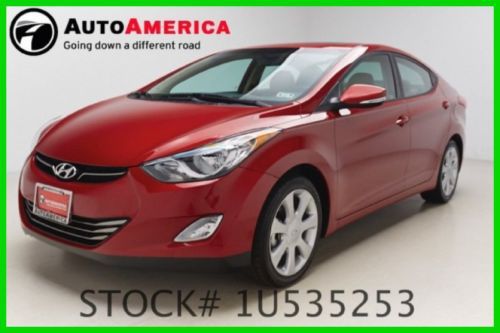 We finance! 56955 miles 2013 hyundai elantra gls pzev 1.8l i4 16v