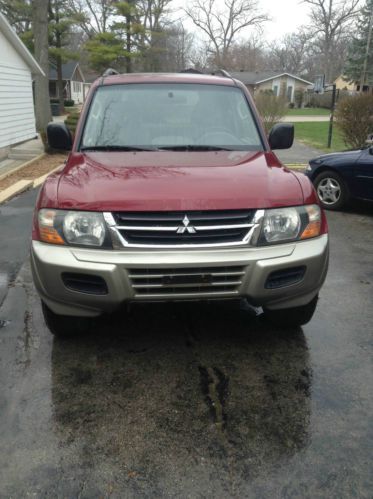 2002 mitsubishi montero xls sport utility 4-door 3.5l