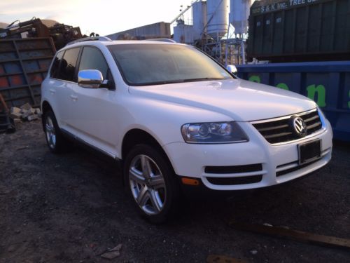 2007 volkswagen touareg v6 premium sport utility 4-door 3.6  loaded, not running