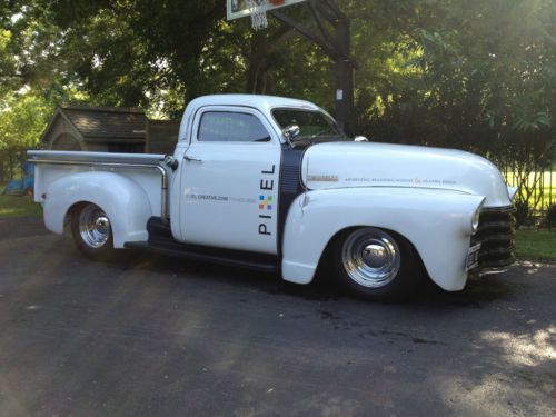 51&#039; custom chevy truck with 460 hp ford motor, no reserve